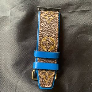 Upcycled Louis Vuitton Apple Watch 44mm Strap